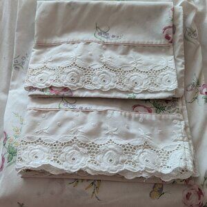 Martex Vintage full fitted sheet & 2 pillow cases